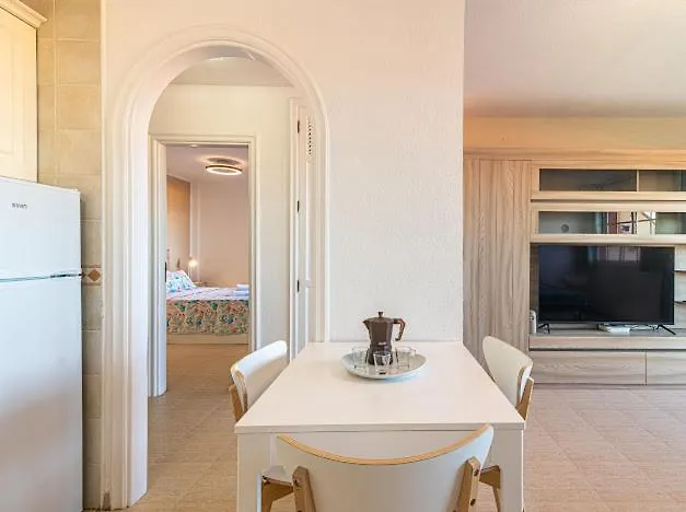 Bright Apartment With Sea And Montain View At Los Cristianos Los Cristianos  Spanyolország