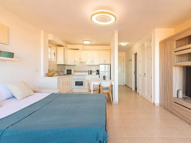 Bright Apartment With Sea And Montain View At Los Cristianos Los Cristianos  Spain